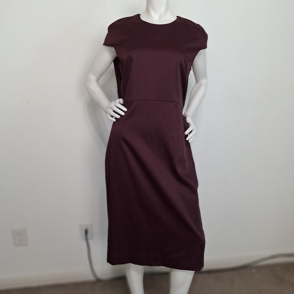 COS Plum Midi Dress